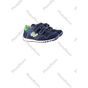 Naturino Sammy 2 Vl Sz24 Or Toddler8 Blue And Agave Suede And Textile Sneaker